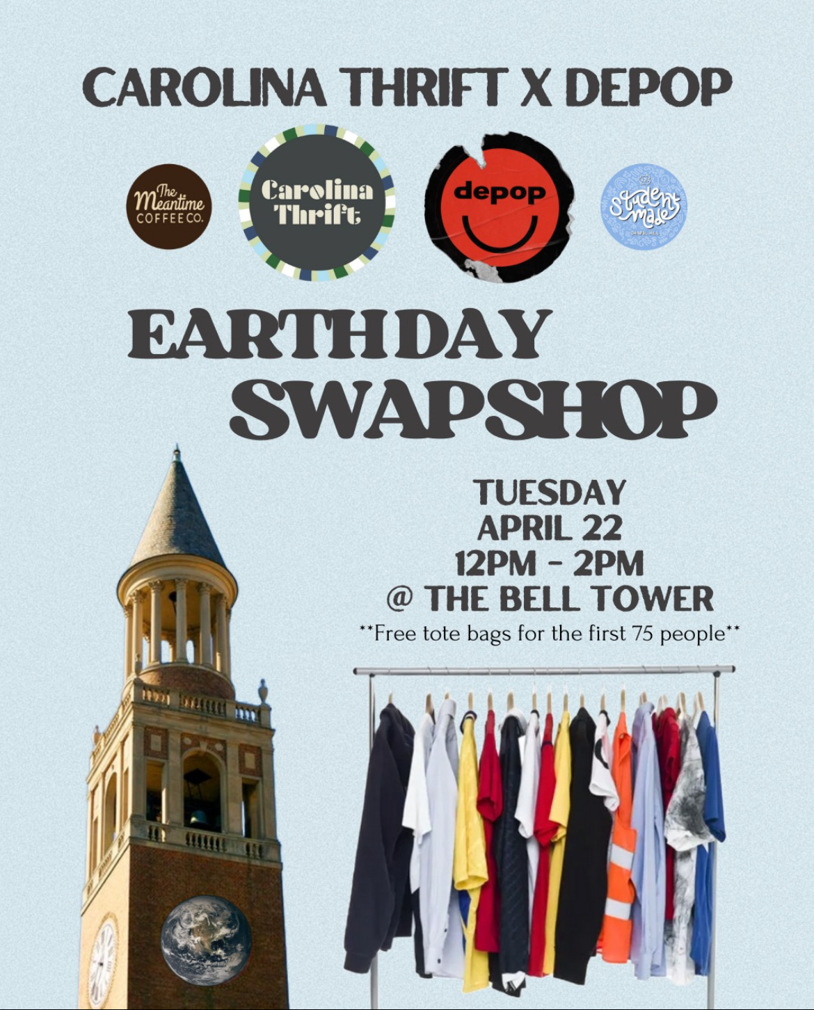 Flyer for Depop event